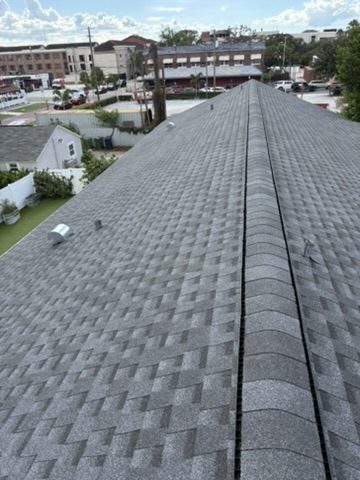 Architectural shingle roof replacement in Tampa Bay by Happy Roof