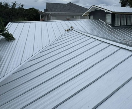 Metal roof installation in Clearwater FL by Happy Roof
