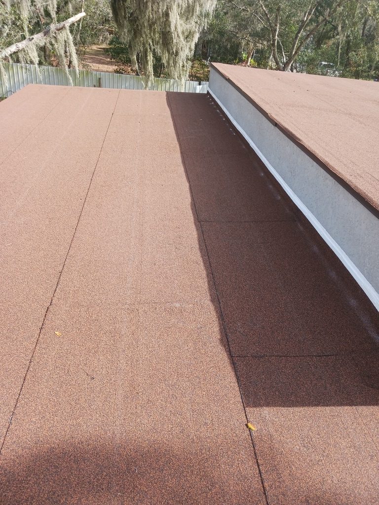 Modified bitumen roof in Tampa Bay by Happy Roof